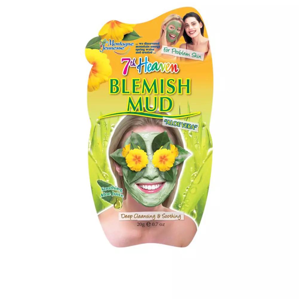 Mặt nạ trị mụn 7th Heaven MUD Blemish Mask 6 7th heaven mud blemish mask