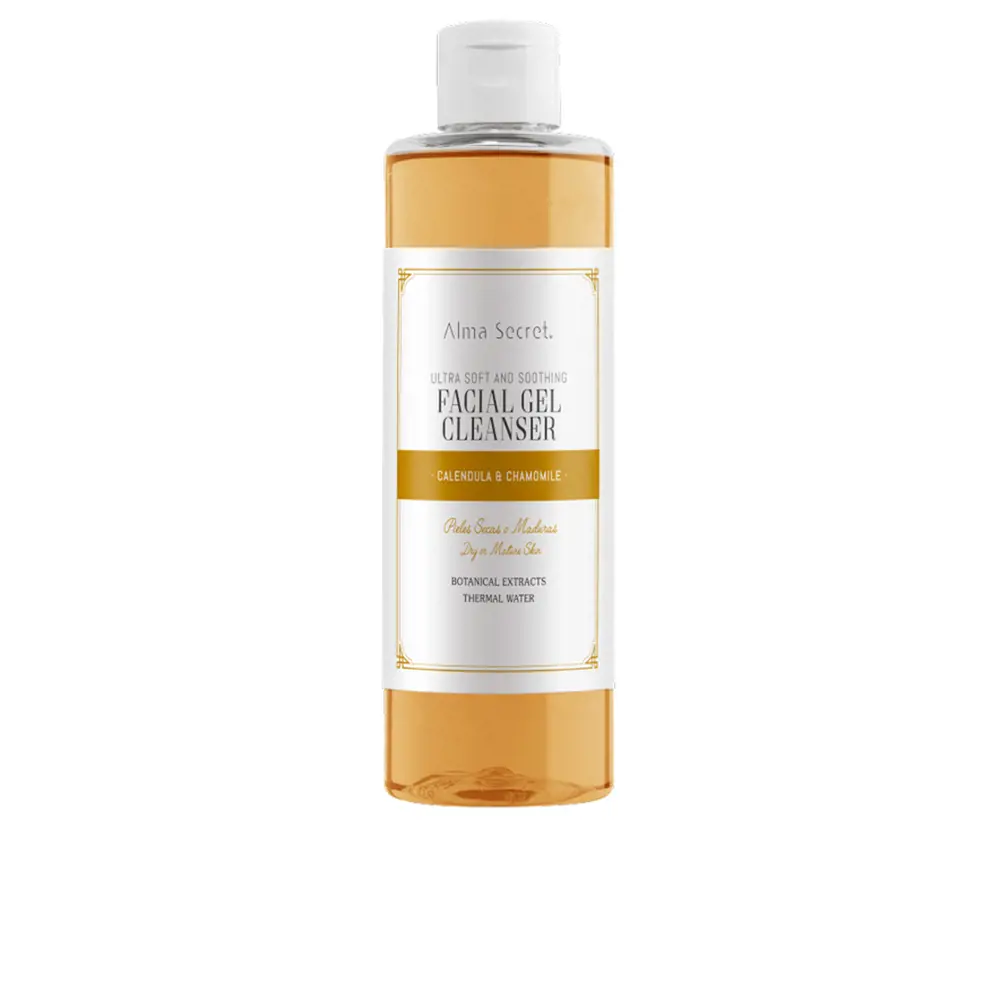 Gel Rửa Mặt Dịu Nhẹ Alma Secret Chiết Xuất Calendula 12 alma secret facial gel cleanser suave y calmante calendula manzanilla