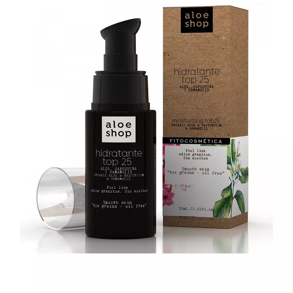 Gel dưỡng ẩm mặt Aloe Shop ALOE 6 aloe shop aloe gel hidratante facial