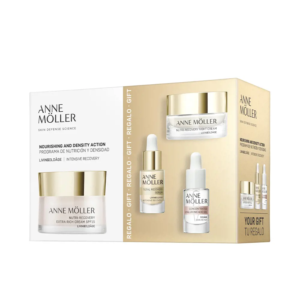 Bộ sản phẩm chăm sóc da Anne Möller Livingoldage Deluxe Extra Rich 6 anne moller livingoldage program deluxe extra rich set