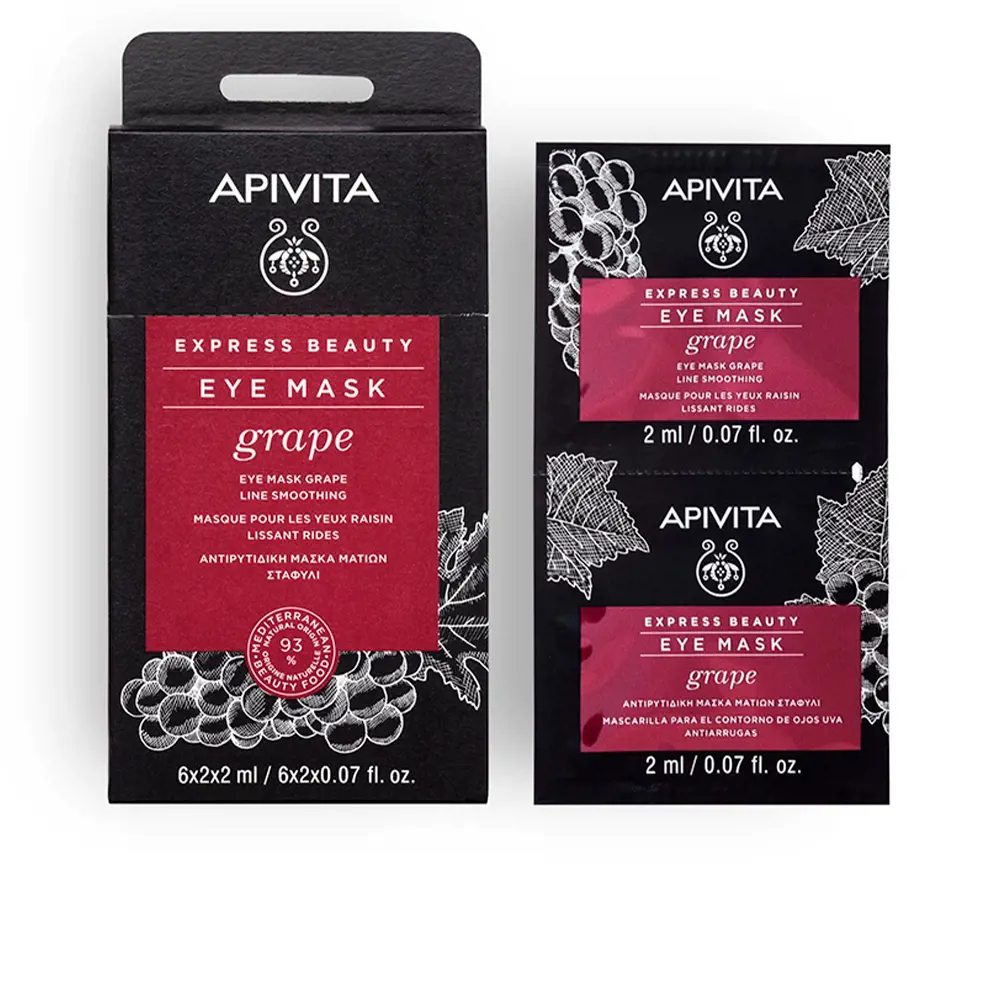Mascarilla Apivita EXPRESS BEAUTY cho vùng da quanh mắt 8 apivita express beauty mascarilla para el contorno de ojos con uva