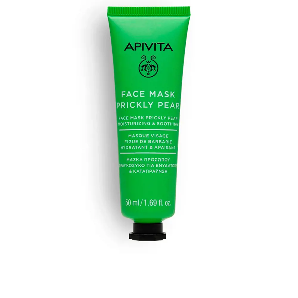 Mặt nạ dưỡng ẩm làm dịu Apivita với hạt xương rồng 6 apivita mascarilla facial hidratante calmante con higo chumbo