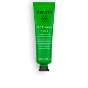 Kem dưỡng ẩm da mặt Apivita MASCARILLA FACIAL hidratante refrescante con aloe