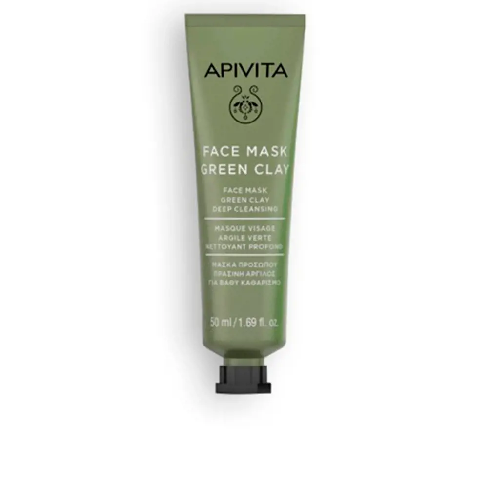 Mặt nạ dưỡng da làm sạch sâu Apivita với đất sét 6 apivita mascarilla facial limpiadora profunda con arcilla verde