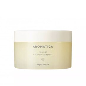 Khuôn mặt sạch hơn Aromatica ORANGE cleansing sherbet
