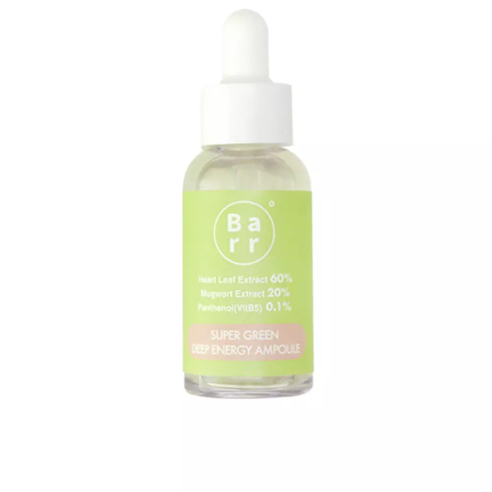 Tinh chất năng lượng sâu Barr SUPER GREEN 6 barr super green deep energy ampoulle