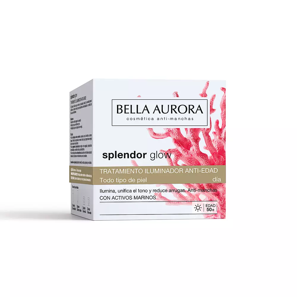 Kem dưỡng ngày Bella Aurora SPLENDOR GLOW chống lão hóa và làm sáng da 3 Bella Aurora SPLENDOR GLOW tratamiento iluminador anti-edad día Kem chống lão hóa & điều trị chống nhăn