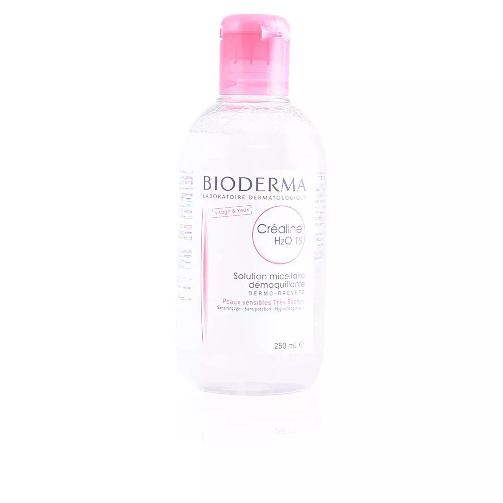 Nước tẩy trang Bioderma CRÉALINE TS H2O cho da rất khô 6 bioderma crealine ts h2o solution micellaire peaux tres seches
