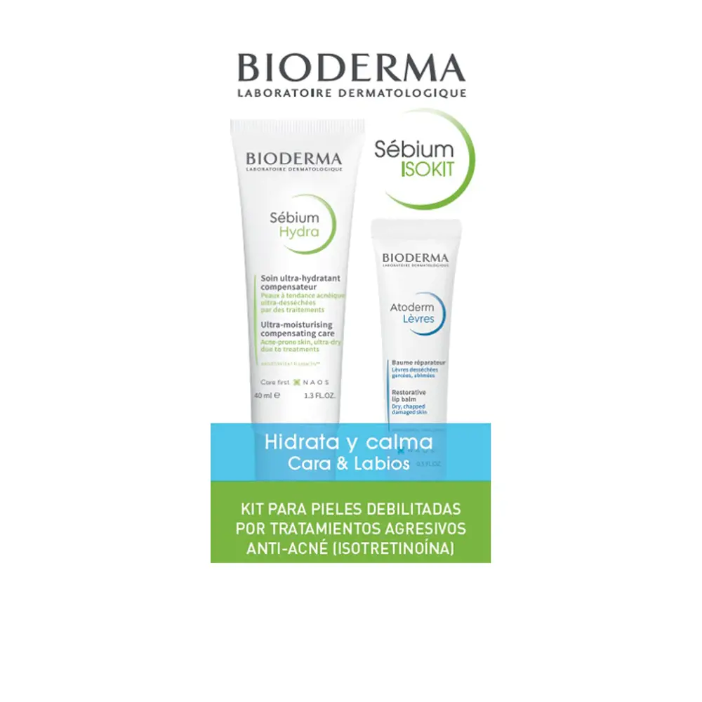 Bioderma SÉBIUM Bộ sản phẩm chăm sóc da dầu mụn 6 bioderma sebium isokit set