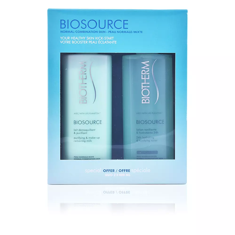 Bộ sản phẩm Biotherm BIOSOURCE DUO cho da thường 6 biotherm biosource duo pnm set 030075