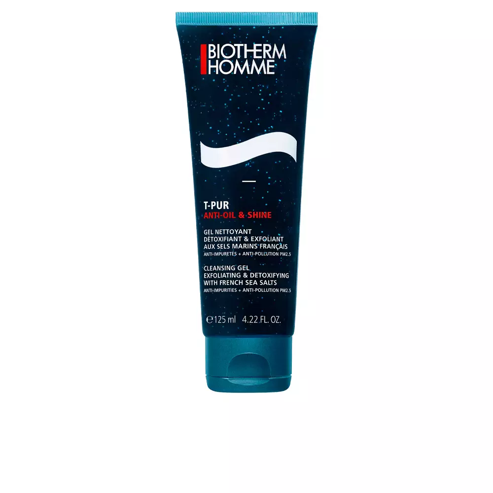 Gel rửa mặt kiểm soát dầu và độ bóng Biotherm HOMME T PUR 6 biotherm hairdryer advance gris gelo