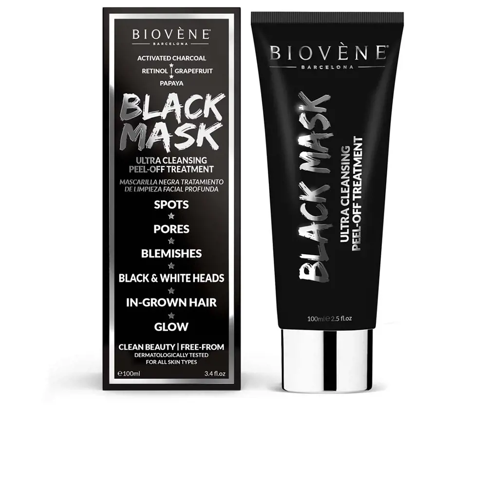 Mặt nạ lột Biovene BLACK MASK siêu làm sạch 12 biovene black mask ultra cleansing peel off treatment