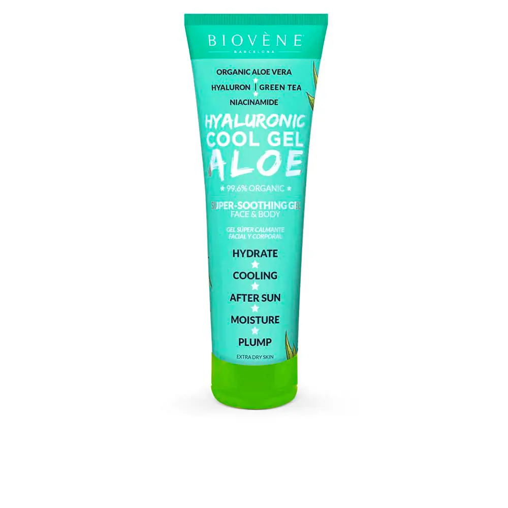 Gel làm dịu da mặt và cơ thể Biovene HYALURONIC COOL ALOE 10 biovene hyaluronic cool gel aloe super soothing gel face body
