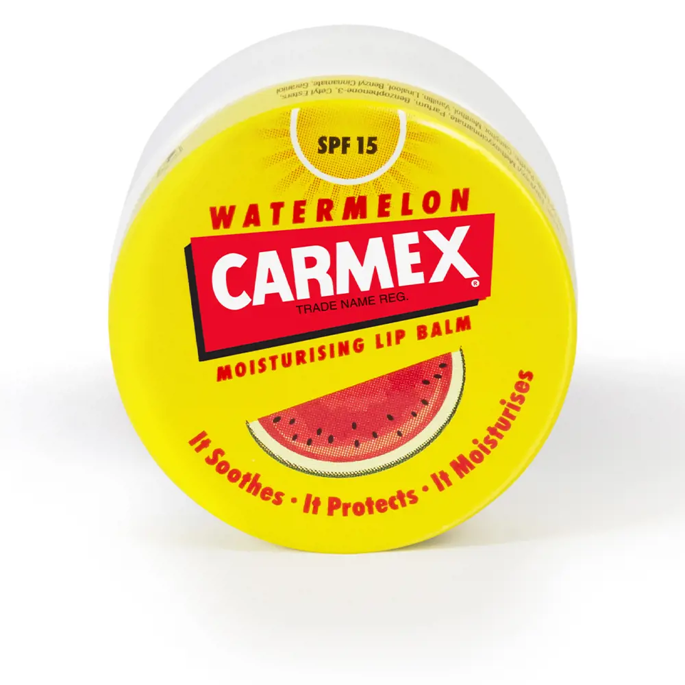 Carmex SANDÍA kem dưỡng ẩm trong lọ 6 carmex sandia balsamo hidratante tarro