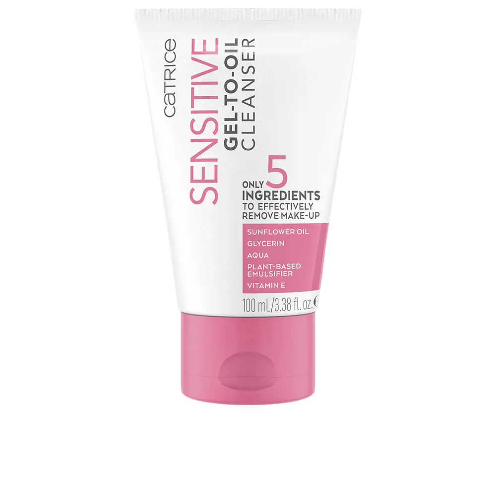 Sữa rửa mặt gel chuyển hóa thành dầu Catrice SENSTIVIE 6 catrice senstivie gel to oil cleanser