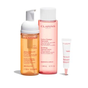 CLEANSING ESSENTIALS LOT Bộ chăm sóc da chính hãng Clarins