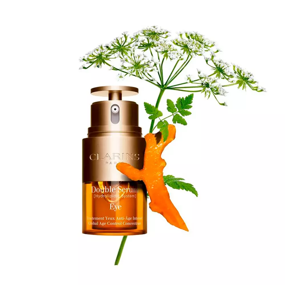 Tinh Chất Dưỡng Mắt Chống Lão Hóa Clarins DOUBLE SÉRUM EYE 2 DOUBLE SÉRUM EYE treatment yeux anti-âge intensif Kem đường viền mắt chính hãng Clarins