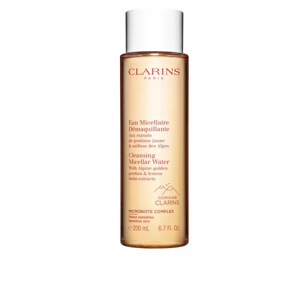 Nước tẩy trang Clarins dành cho da nhạy cảm 10 clarins eau micellaire demaquillante peaux sensibles