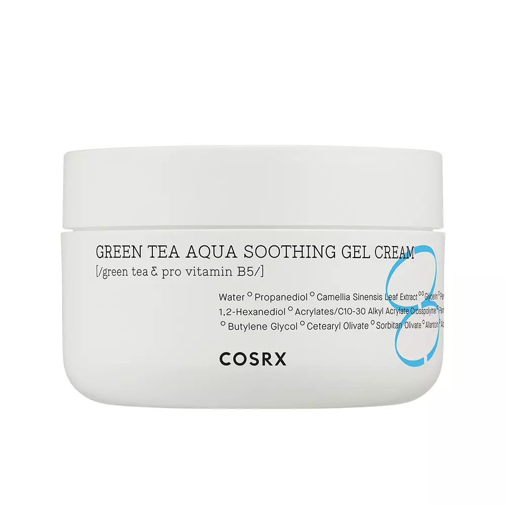 Kem gel làm dịu da Cosrx GREEN TEA aqusa 6 cosrx green tea aqusa soothing gel cream