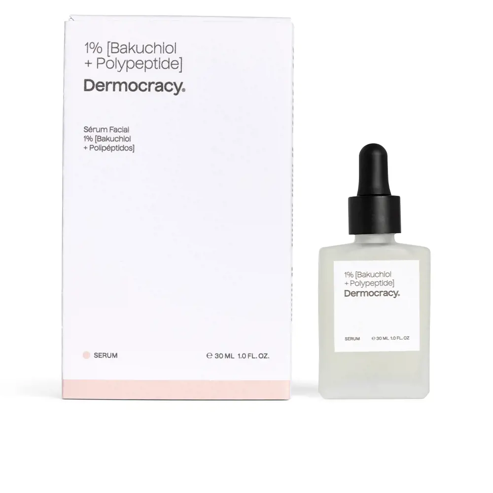 Serum dưỡng da Dermocracy 1% Bakuchiol và Polypeptide 10 dermocracy 1 bakuchiol polipeptidos serum facial