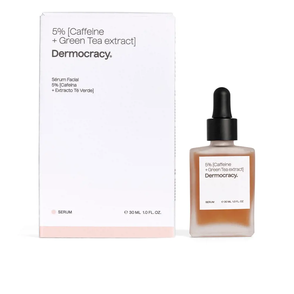 Serum Dermocracy 5% Caffeine và Chiết Xuất Trà Xanh 10 dermocracy 5 cafeina extracto te verde serum facial