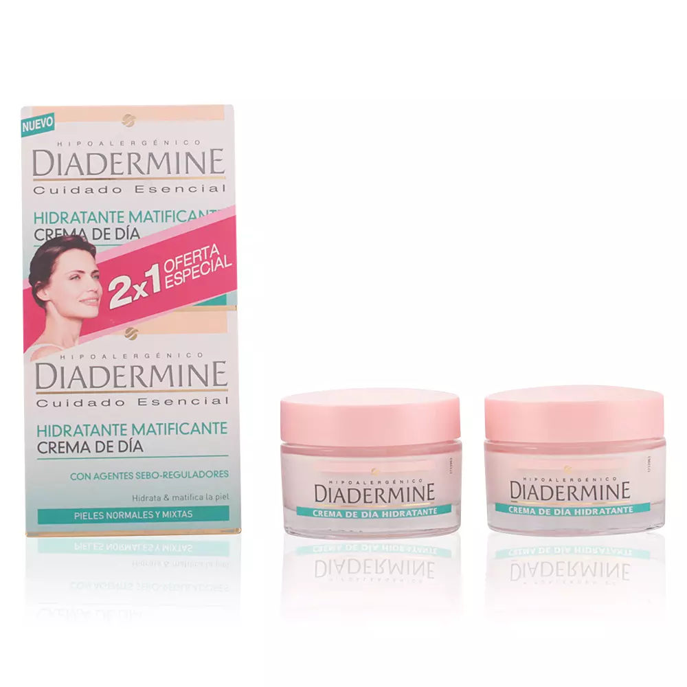 Kem dưỡng ẩm kiềm dầu Diadermine ban ngày SET 6 diadermine diadermine cuidado esencial