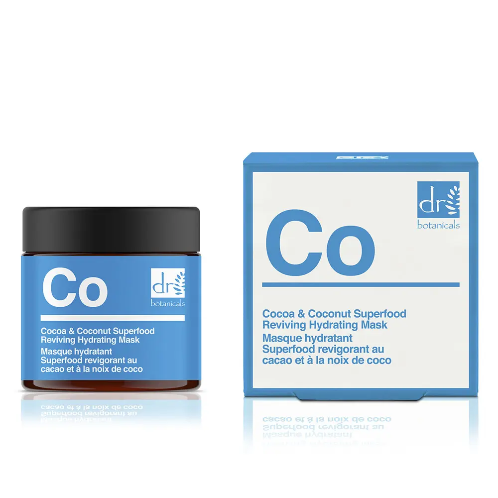 Mặt nạ cấp ẩm phục hồi siêu thực phẩm cacao và dừa Dr. Botanicals 6 dr. botanicals cocoacoconut superfood reviving hydrating mask