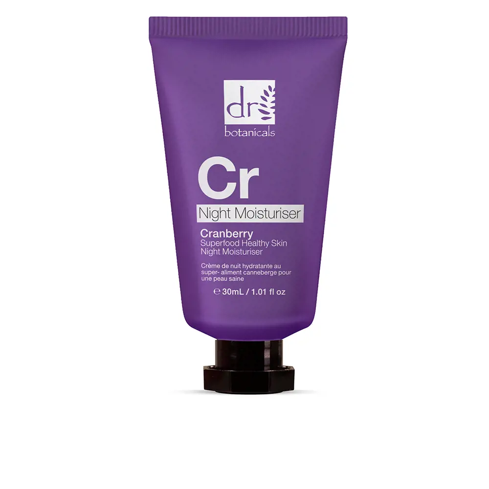 Kem dưỡng ẩm ban đêm siêu thực phẩm cranberry Dr. Botanicals 10 dr. botanicals cranberry superfood night moisturiser