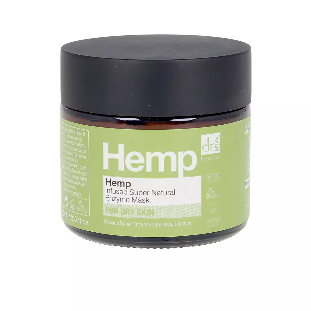 Mặt nạ enzyme tự nhiên chiết xuất từ HEMP Dr. Botanicals 8 dr. botanicals hemp infused super natural enzyme mask