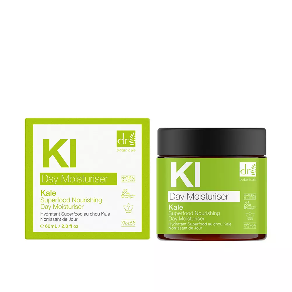 Kem dưỡng ẩm ban ngày Dr. Botanicals KALE SUPERFOOD bổ sung dinh dưỡng 8 dr. botanicals kale superfood nourishing day moisturiser