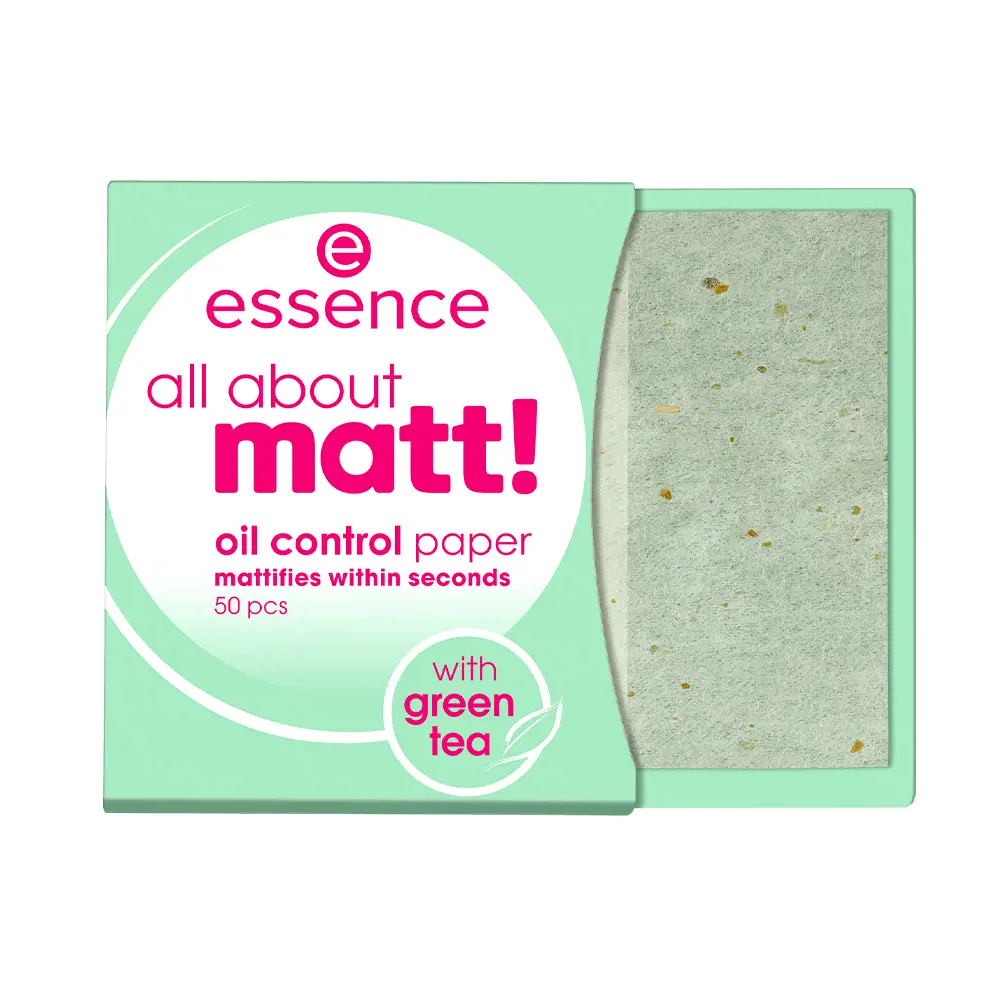 Giấy thấm dầu Essence ALL ABOUT MATT! 6 essence all about matt papeles matificantes