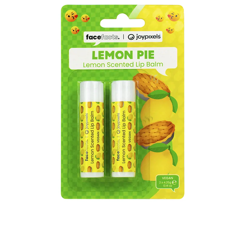 Son dưỡng môi Face Facts hương Chanh LE MON PIE 6 face facts lemon pie lip balm