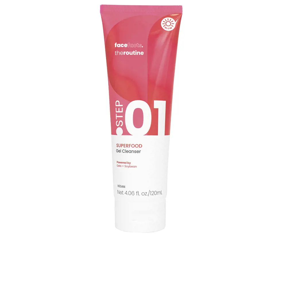 Sữa rửa mặt gel Face Facts THE ROUTINE 1 siêu thực phẩm 6 face facts the routine gel cleanser 1 superfood