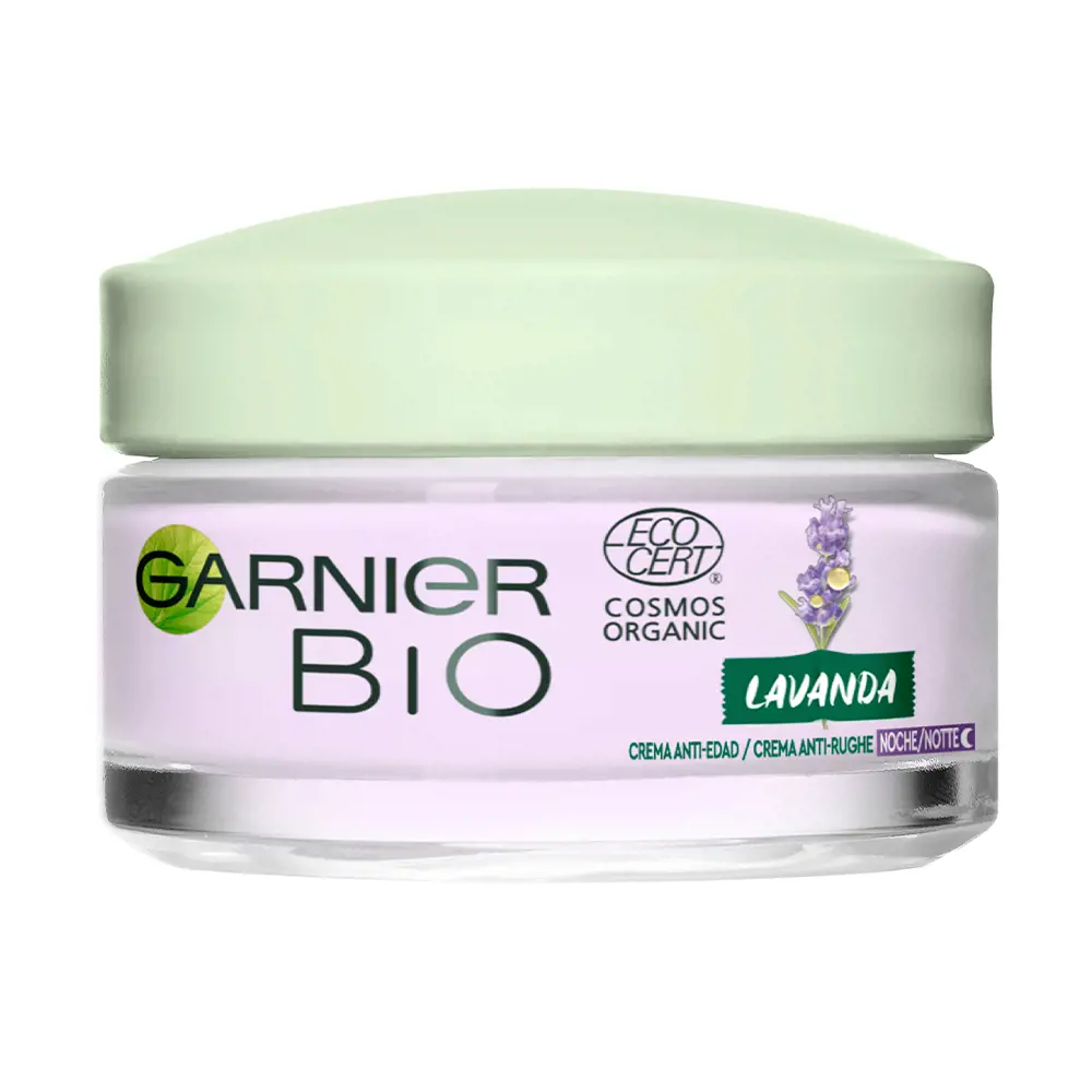 Kem đêm chống lão hóa lavender Garnier BIO ECOCERT 10 garnier bio ecocert lavanda crema noche anti edad