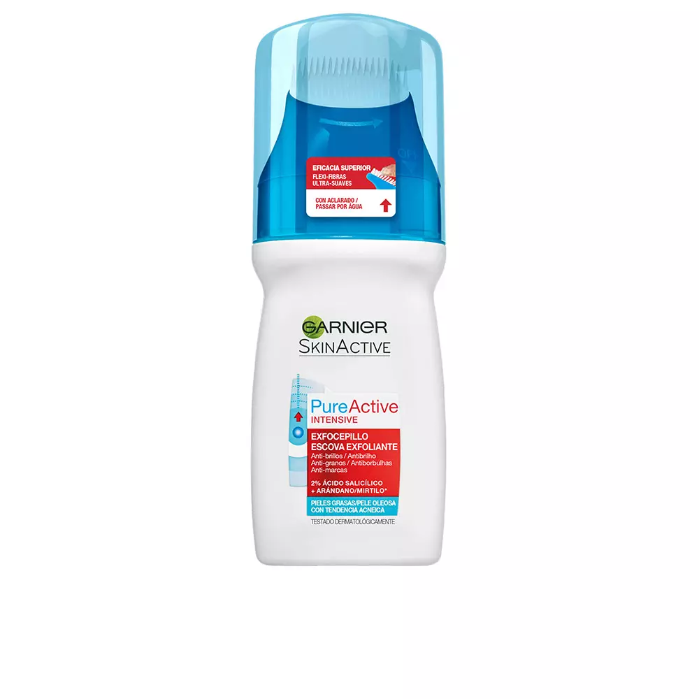 Garnier Pure Active Exfocepillo Chăm Sóc Da Mụn 10 garnier pure active exfocepillo anti imperfecciones