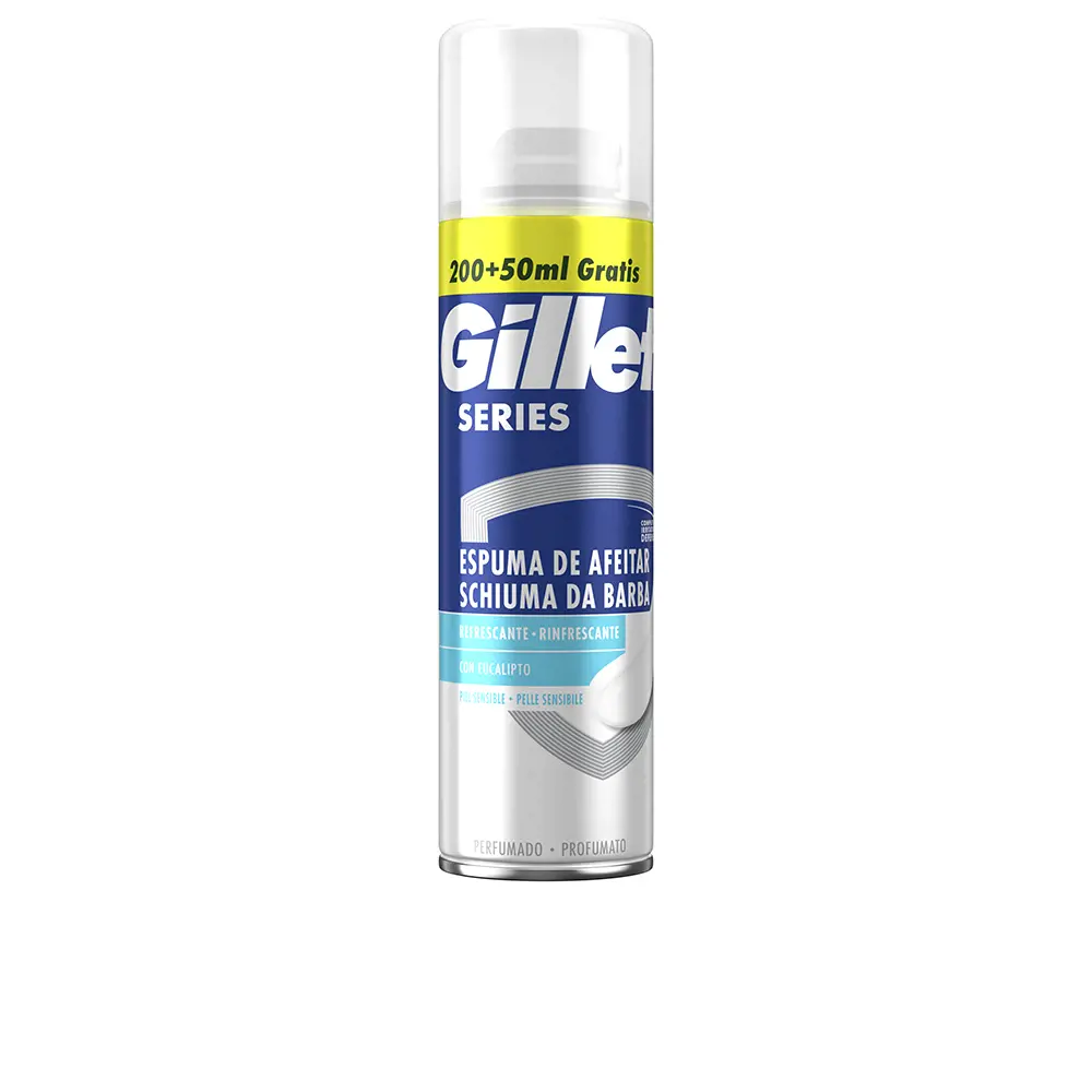 Bọt cạo râu Gillette SERIES làm mới 6 gillette series espuma de afeitar refrescante