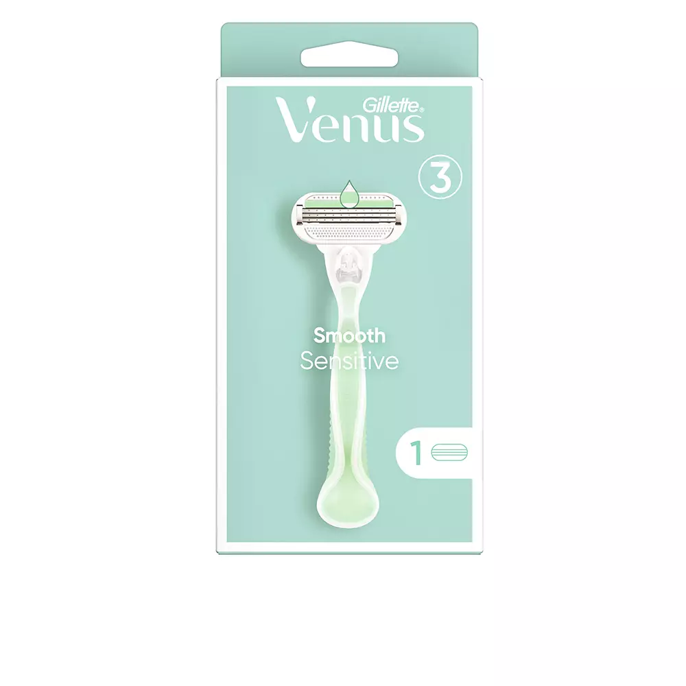 Máy cạo râu Gillette Venus Smooth Sensitive + 1 lưỡi dao thay thế 6 gillette venus smooth sensitive maquina 1 recambio