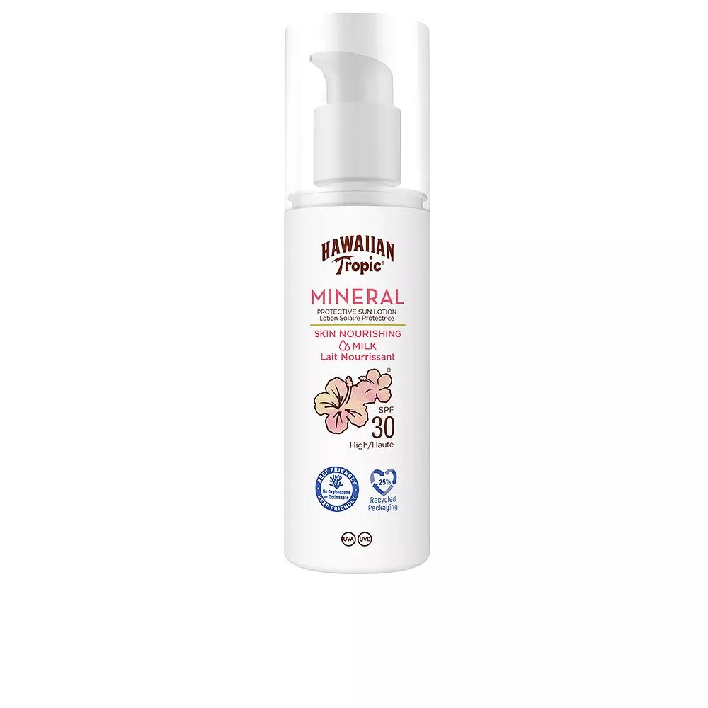 Kem chống nắng khoáng Hawaiian Tropic SPF 30 2 hawaiian tropic mineral protective sun lotion spf30