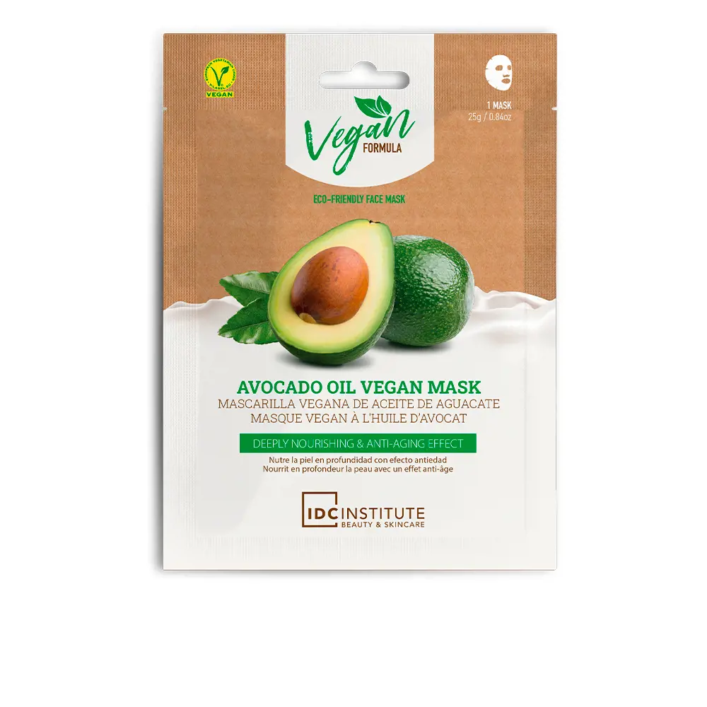 Mặt Nạ Dưỡng Ẩm Chống Lão Hóa Dầu Bơ Vegan Idc Institute 6 idc institute avocado oil vegan mask deeply nourishing anti aging effect