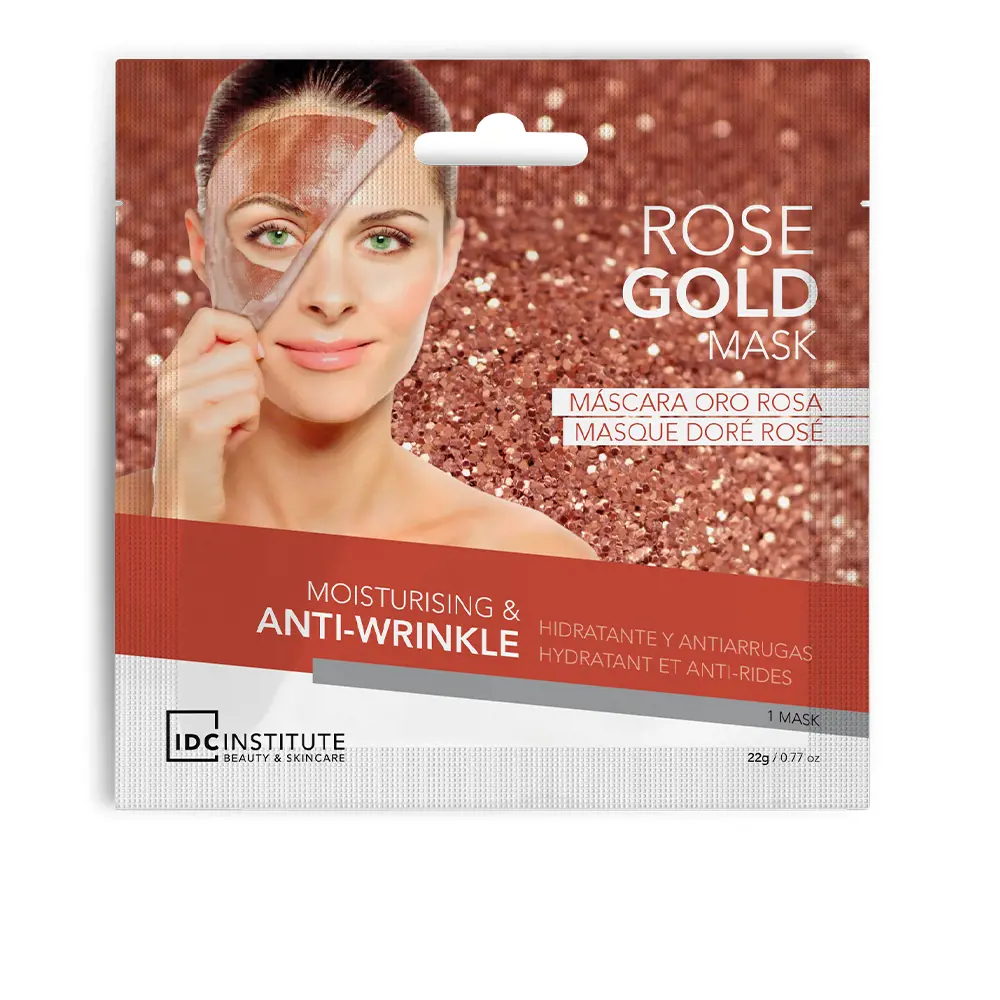 Mặt nạ vàng hồng dưỡng ẩm và chống lão hóa Idc Institute 6 idc institute rose gold mask moisturising anti wrinkle