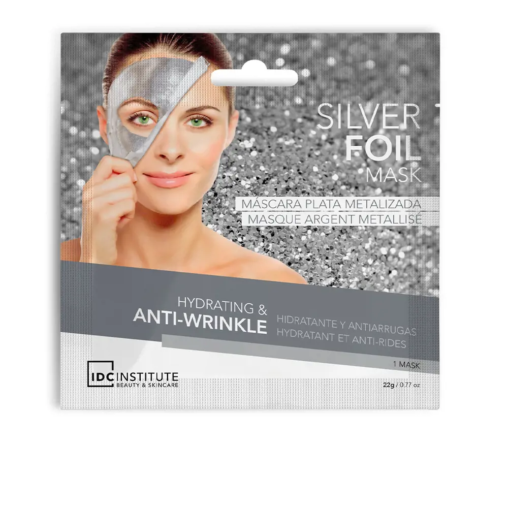 Mặt nạ bạc IDC Institute cấp ẩm và chống lão hóa 6 idc institute silver foil mask hydrating anti wrinkle
