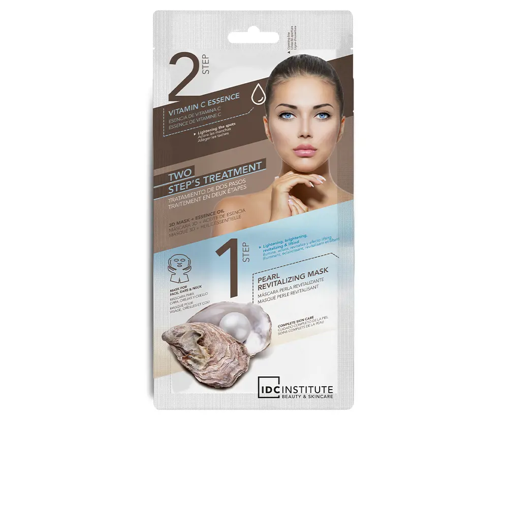 Mặt Nạ Revitalizing 3D Pearl Tái Tạo Da IDC Institute 6 idc institute two steps treatment pearl revitalizing 3d mask