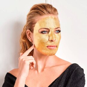Iroha Nature GOLD tissue hydra-firming face mask Mặt nạ