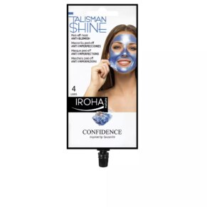 Kem điều trị mụn trứng cá & loại bỏ đầu đen Iroha Nature PEEL OFF MASK blue tanzanite anti-blemish