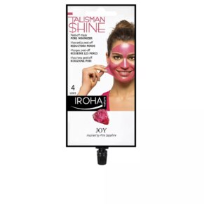 Kem điều trị mụn trứng cá & loại bỏ đầu đen Iroha Nature PEEL OFF MASK pink sapphire pore minimizer