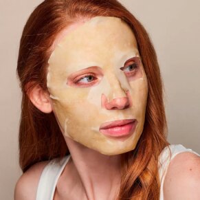 Iroha Nature TISSUE MASK brightening vitamin C + HA Mặt nạ