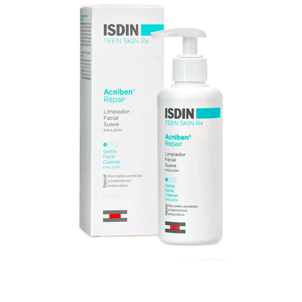 Sữa rửa mặt Isdin ACNIBEN Repair cho da nhạy cảm 6 isdin acniben repair limpiador facial suave