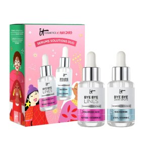Kem điều trị mụn trứng cá & loại bỏ đầu đen IT Cosmetics BEAUTIFUL TOGETHER SERUMS SOLUTIONS SET