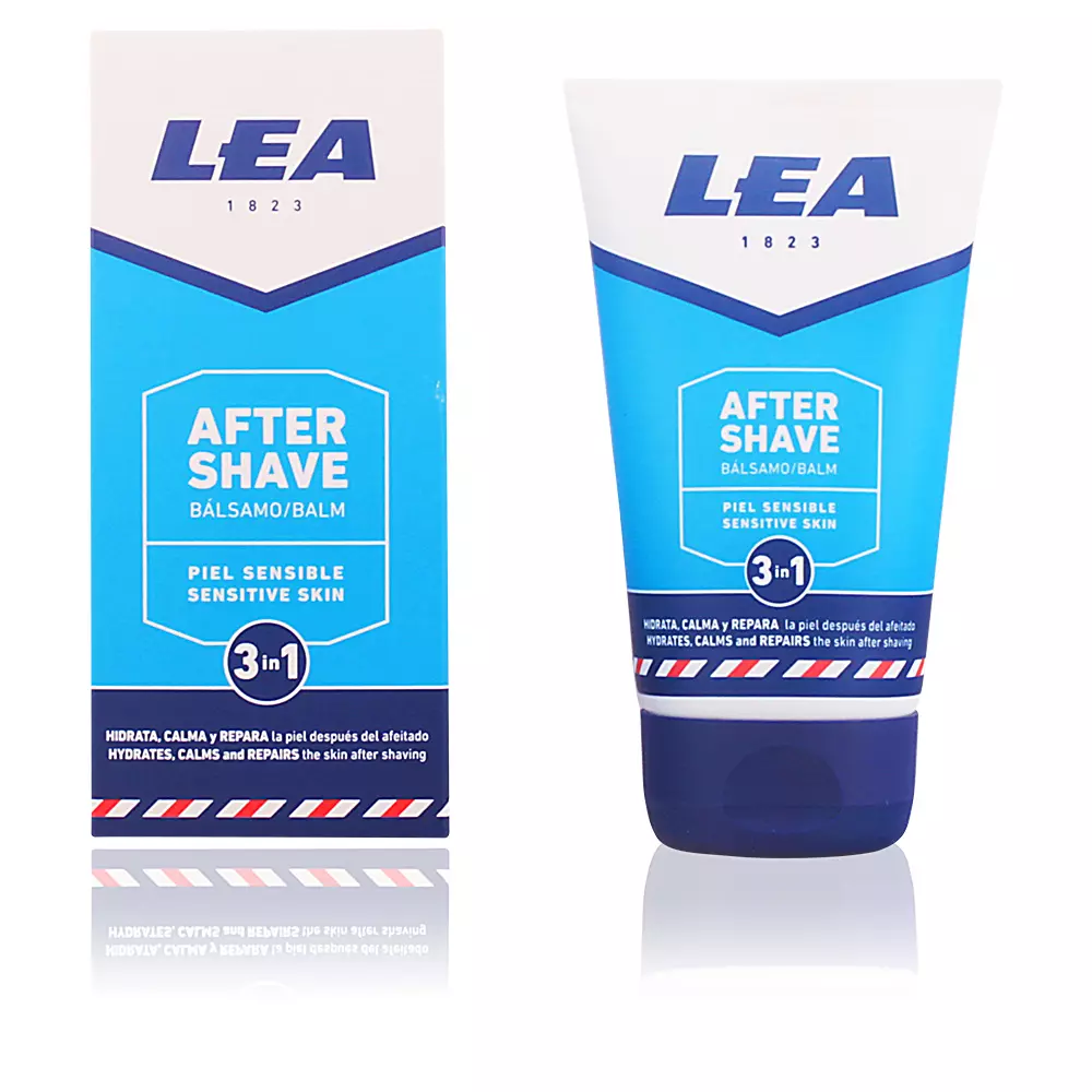 Balm cạo râu Lea cho da nhạy cảm 3 trong 1 6 lea lea balsamo after shave piel sensible