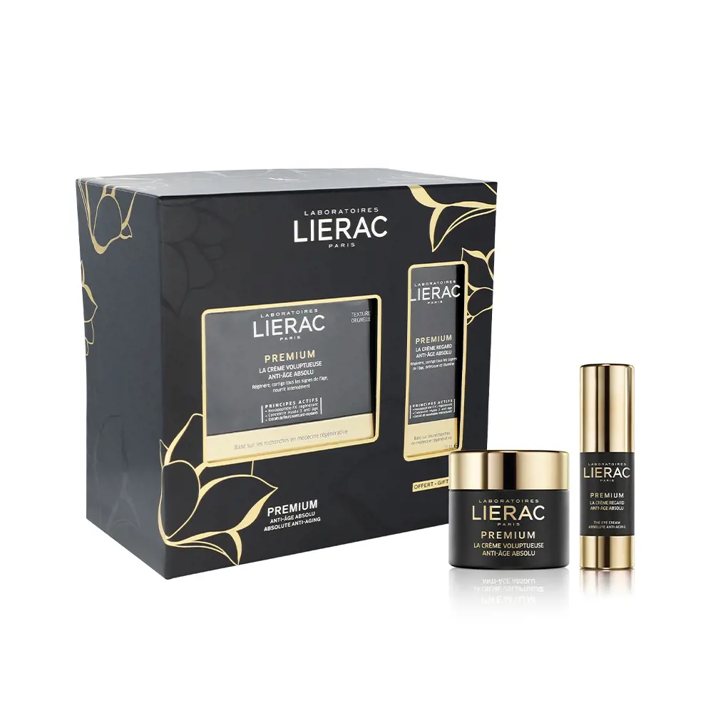 Kem Lierac PREMIUM Dưỡng Da Chống Lão Hóa Tuyệt Đối 6 lierac premium crema voluptuosa antiedad absoluto set